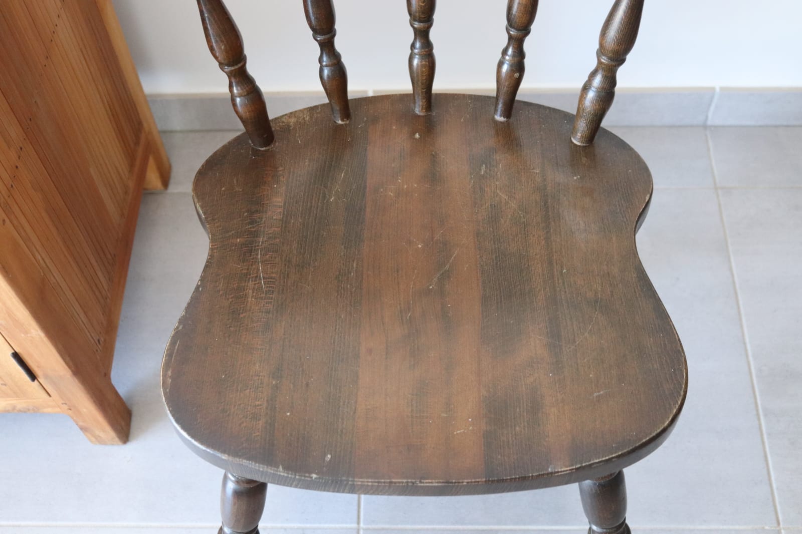 Chaise western de saloon vintage 1970/1980