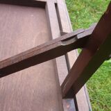 Vintage folding games table