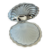 Scallop shell butter dish
