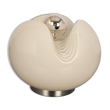 Glass Table Lamp by Koch & Lowy for Peill & Putzler, Germany, 1970s