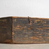 Antique cobalt blue ammunition trunk (c.1900) #64