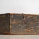 Old cobalt blue ammunition chest (c.1900) #64