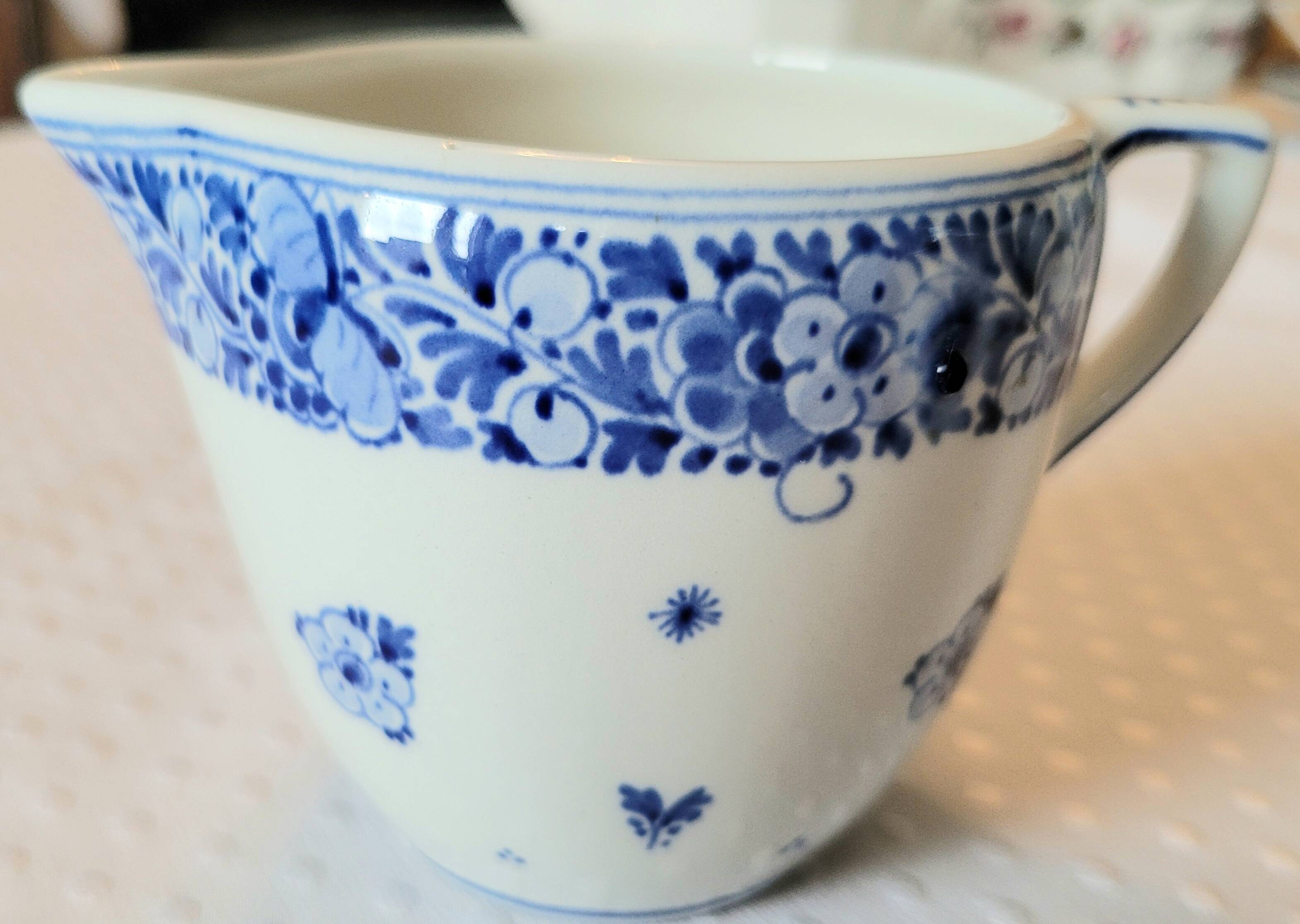 Delft ceramic milk jug