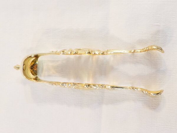 Pince à sucre en vermeil xixeme alphonse debain