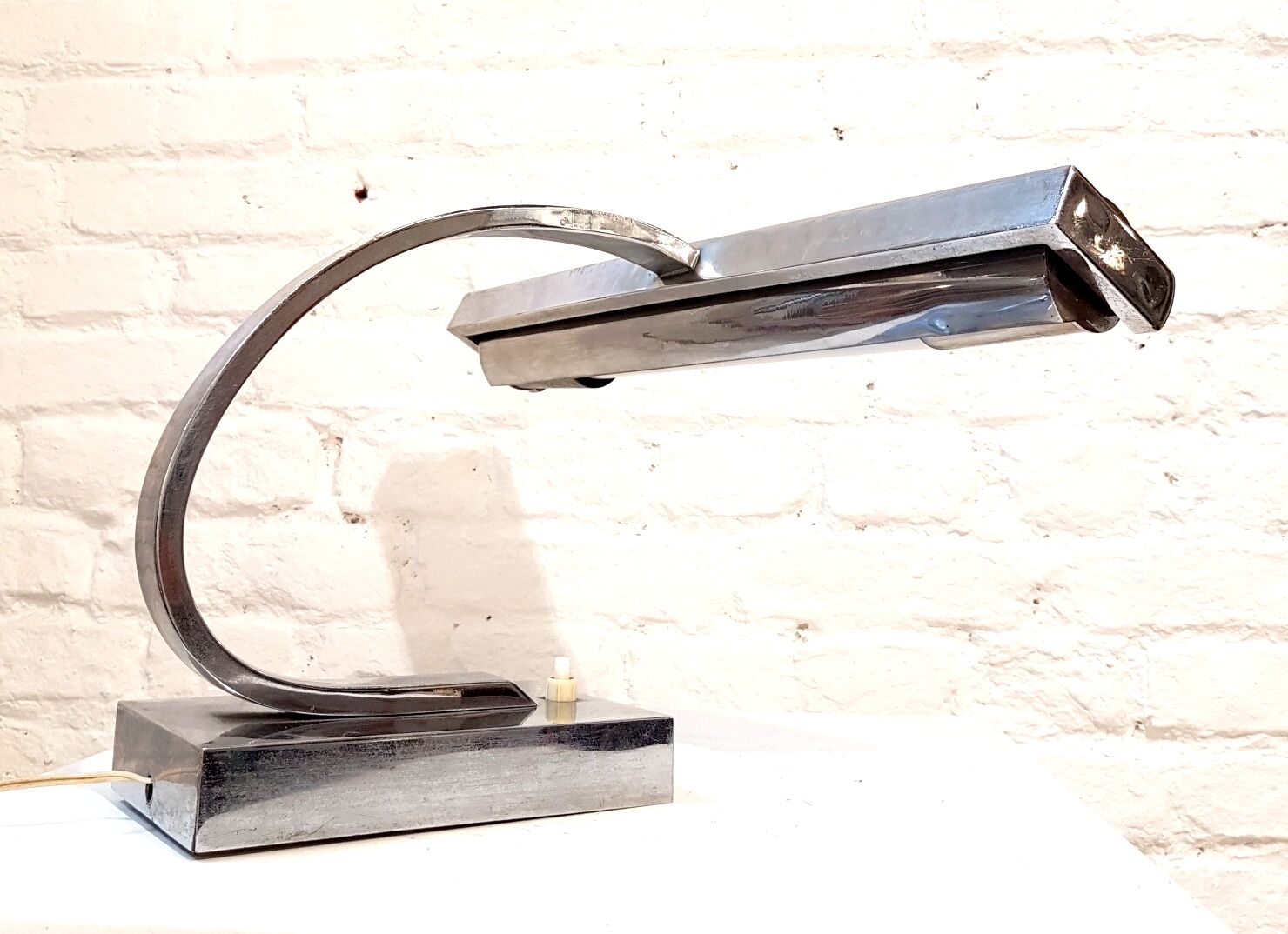 Desk lamp bahaus chrome Ca. 1930