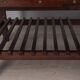 Vintage 1960s coffee table with pull-out tray, Italian design