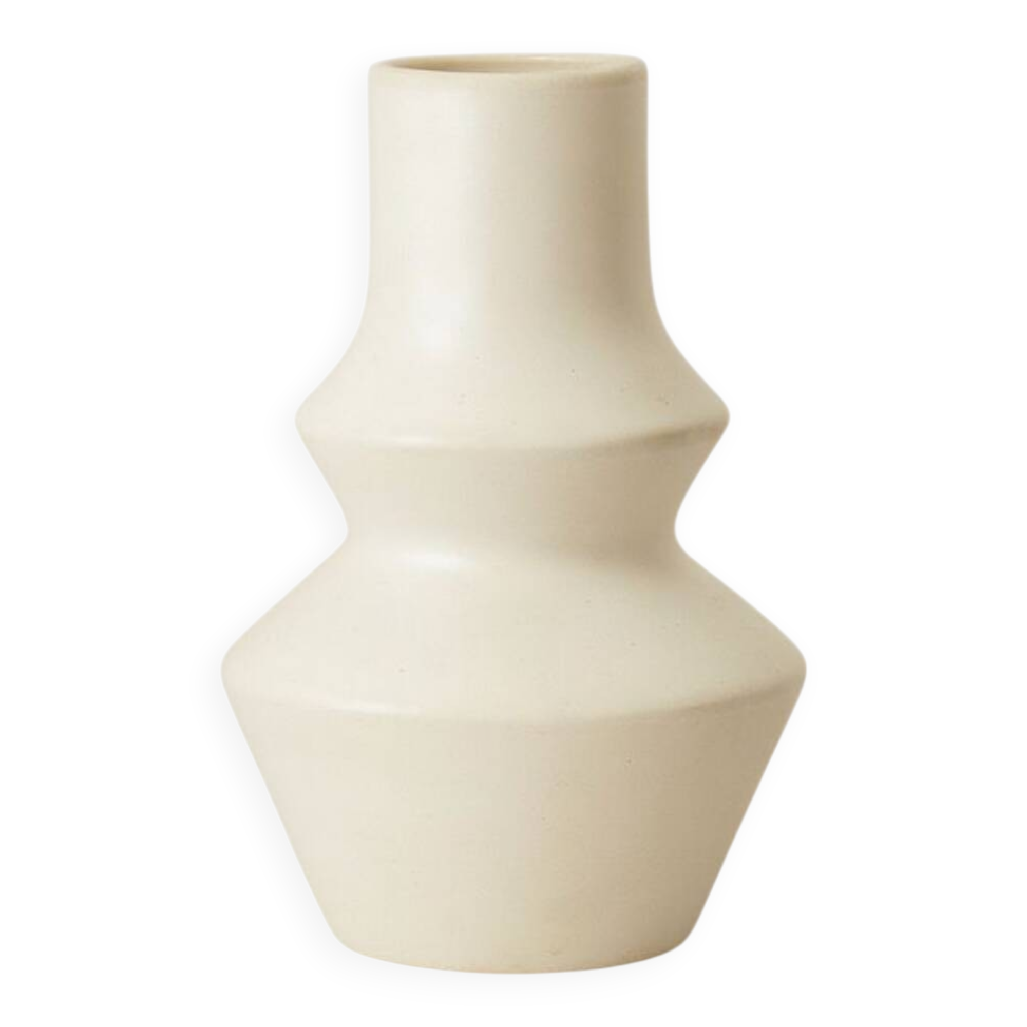 White ceramic vase
