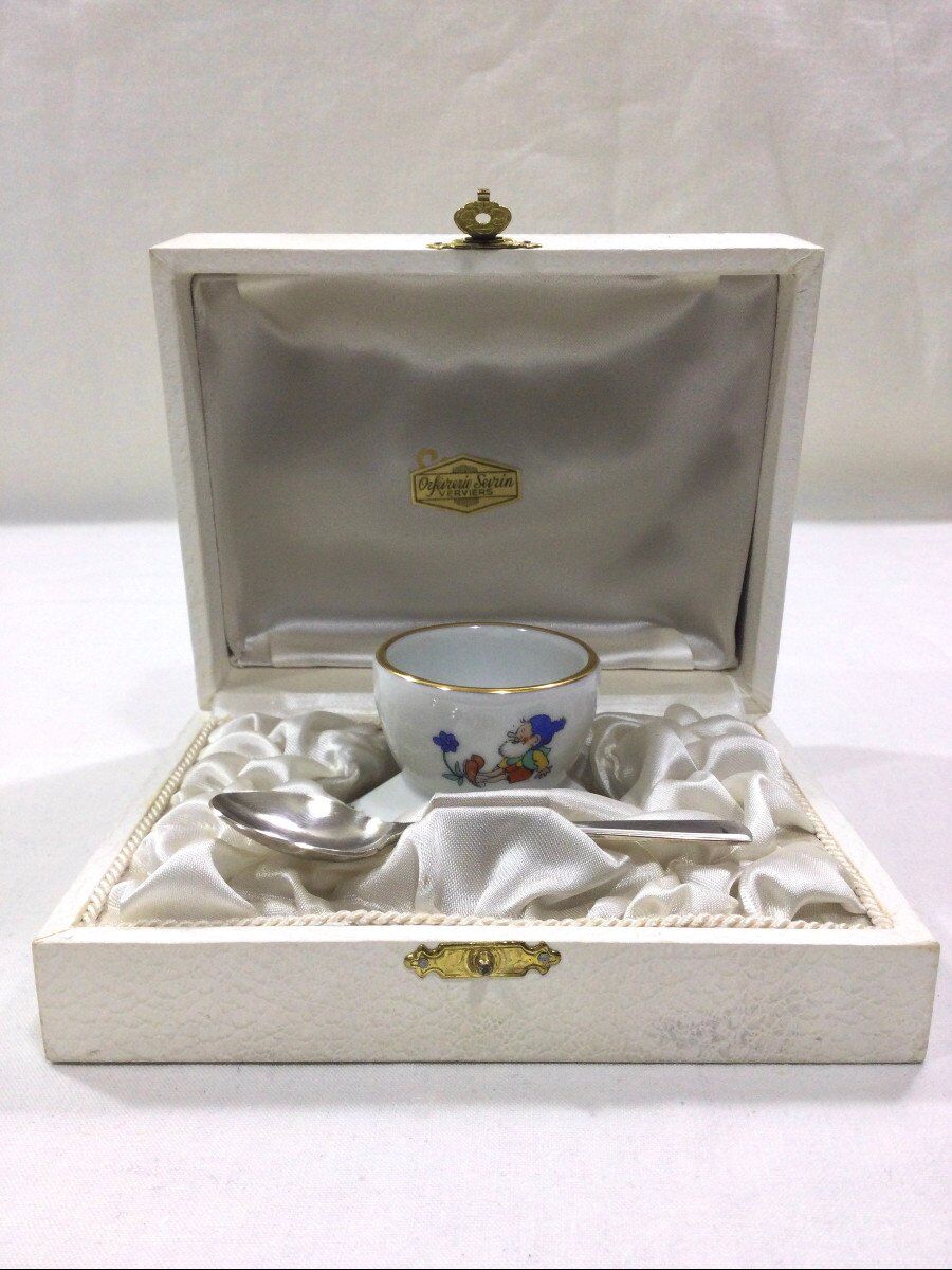 Limoges eggcup