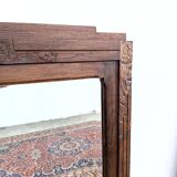 Antique Art Deco trumeau mirror