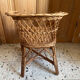 Child's wicker armchair