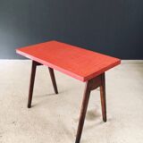 French Reconstruction Bistro Table, 1950s