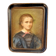 Portrait of a young woman from the Napoleonic III era.