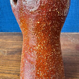 Étonnant pichet en terre cuite émaillée – Années 60