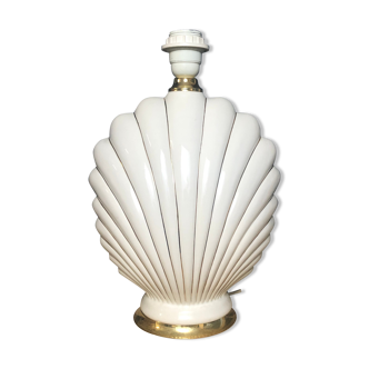 Vintage seashell lamp