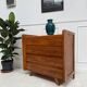 Compass foot chest of drawers
