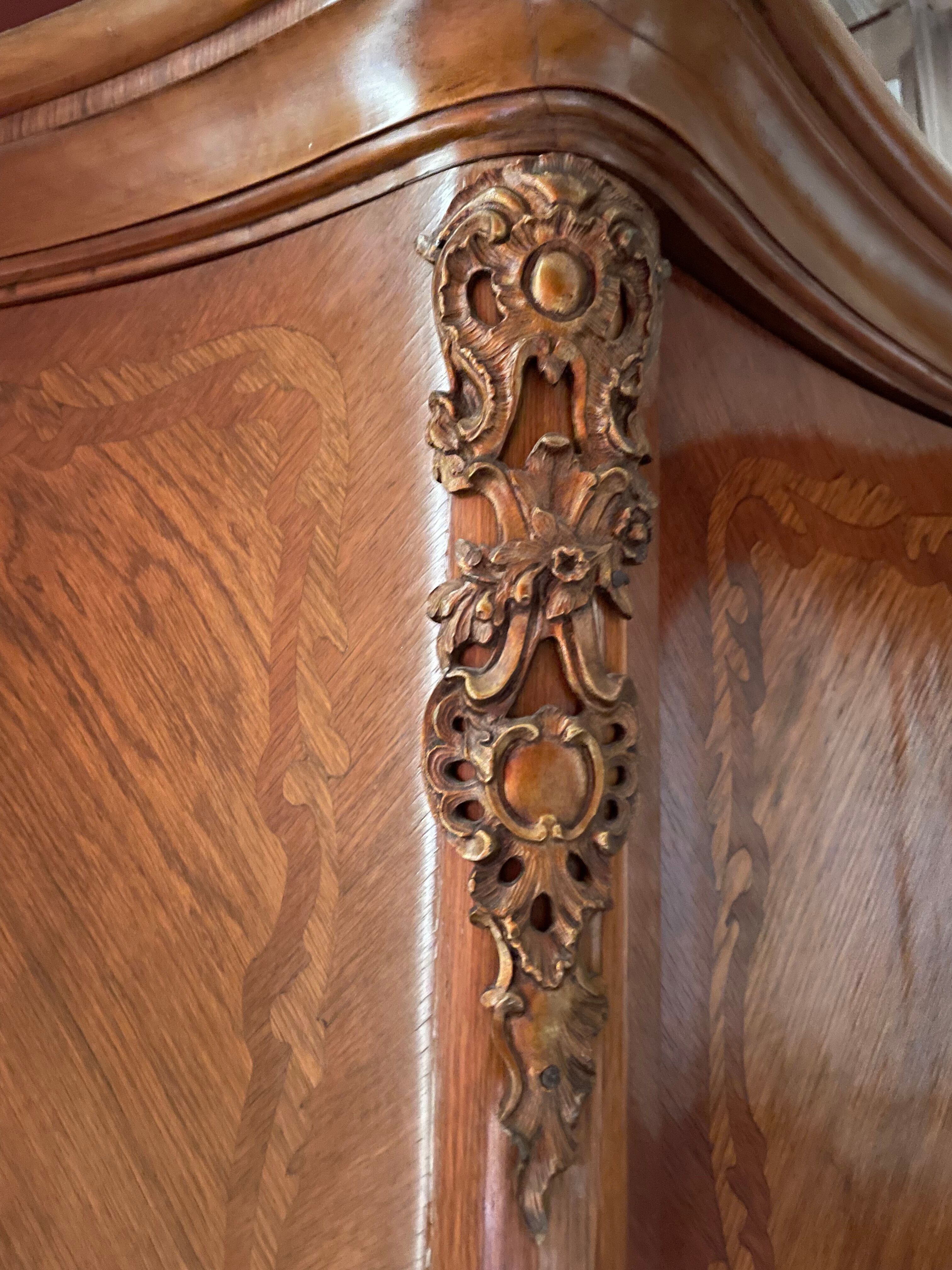 Armoire Louis XV-XVI (fin 19ème)