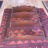 Spiral wall shelf