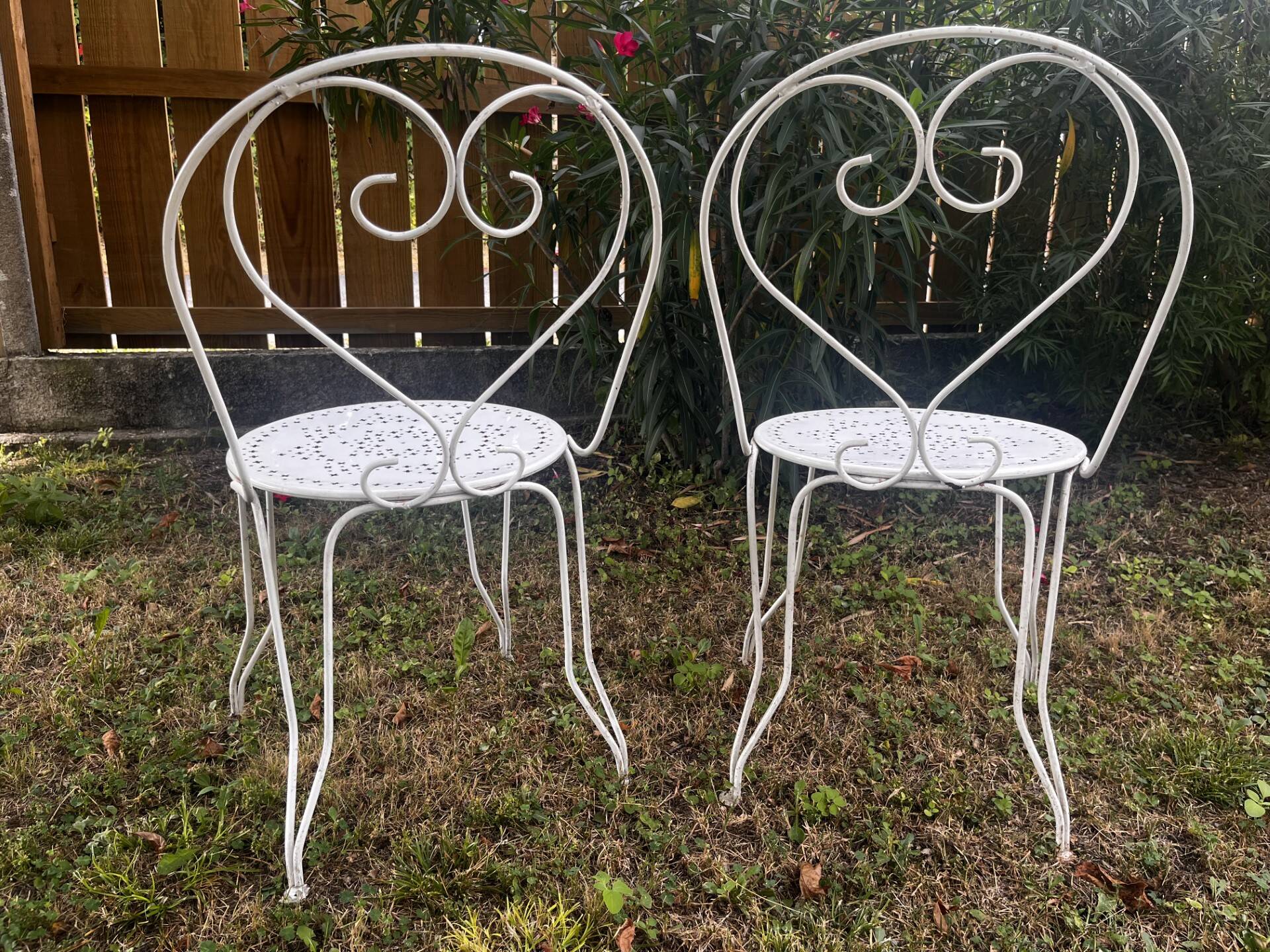 Garden chairs