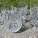 Set of 7 old whisky glasses, matching models.