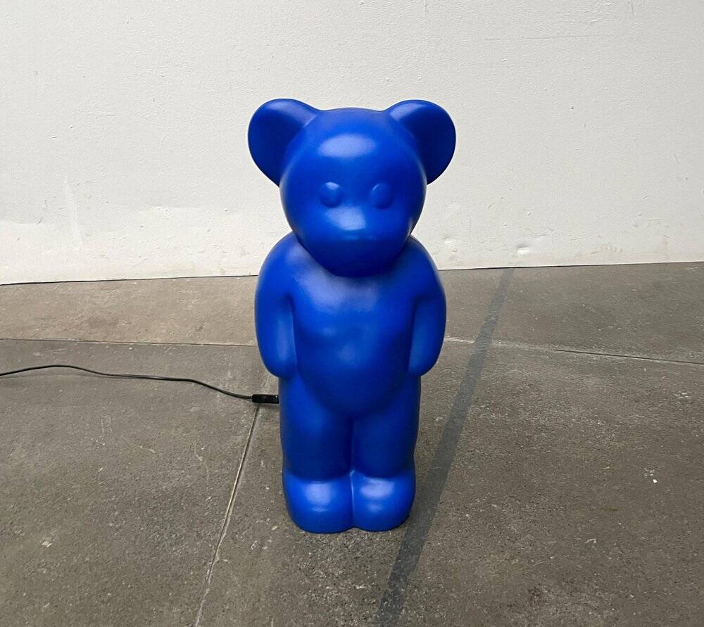 Postmodern Floor Lamp Bear Lumibär German by Klein & Leidig for Flötotto, 1990s