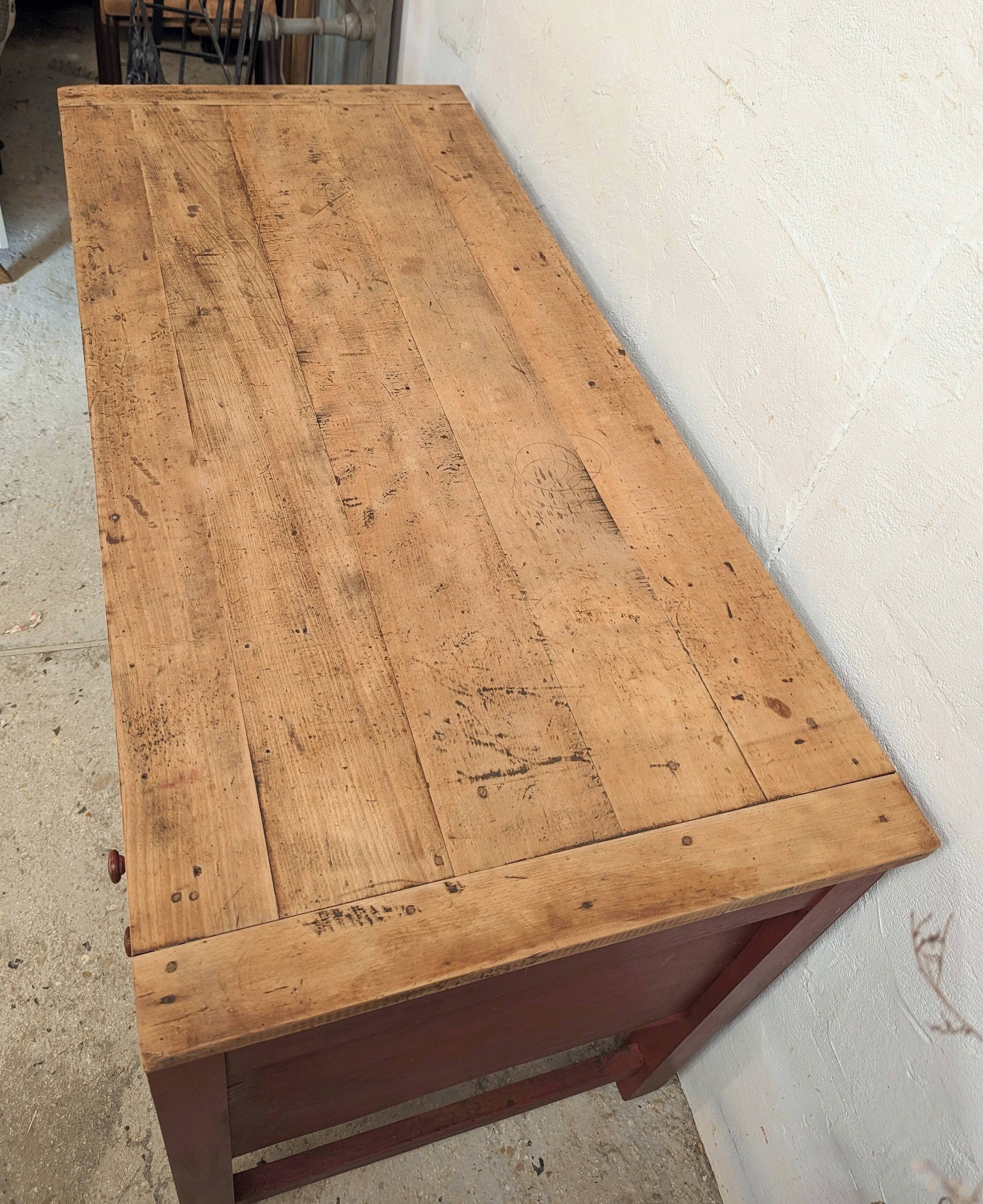 Office Workbench workshop patina shabby industrial loft 50 60 1950