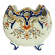 Antique cache-pot in Art Nouveau faience