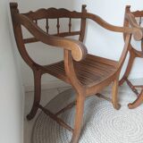 Paire de fauteuil Dagobert