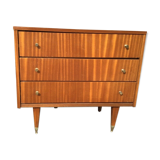 Scandinavian design commodity in vintage teak 1970
