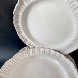8 assiettes provençales en terre émaillée