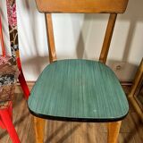 Set of 4 mismatched chairs