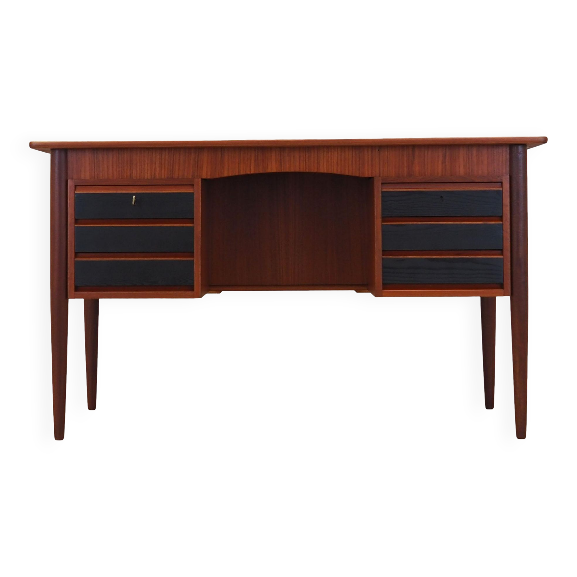 Bureau en teck, design danois, années 1970, production : Danemark