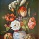 Oil on canvas FLOWER BOUQUET