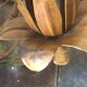 Bamboo-style metal chandelier