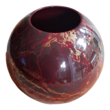 Vase boule en faïence Molins