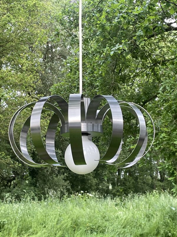 Suspension à lames en inox, années 70