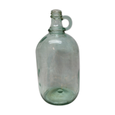 Bouteille dame jeanne bonbonne touque  vert pâle dm091202