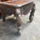 Chaise indienne en bois sculpté