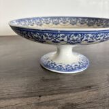 Antique compote dish from Creil and Montereau in ironstone - 19th century