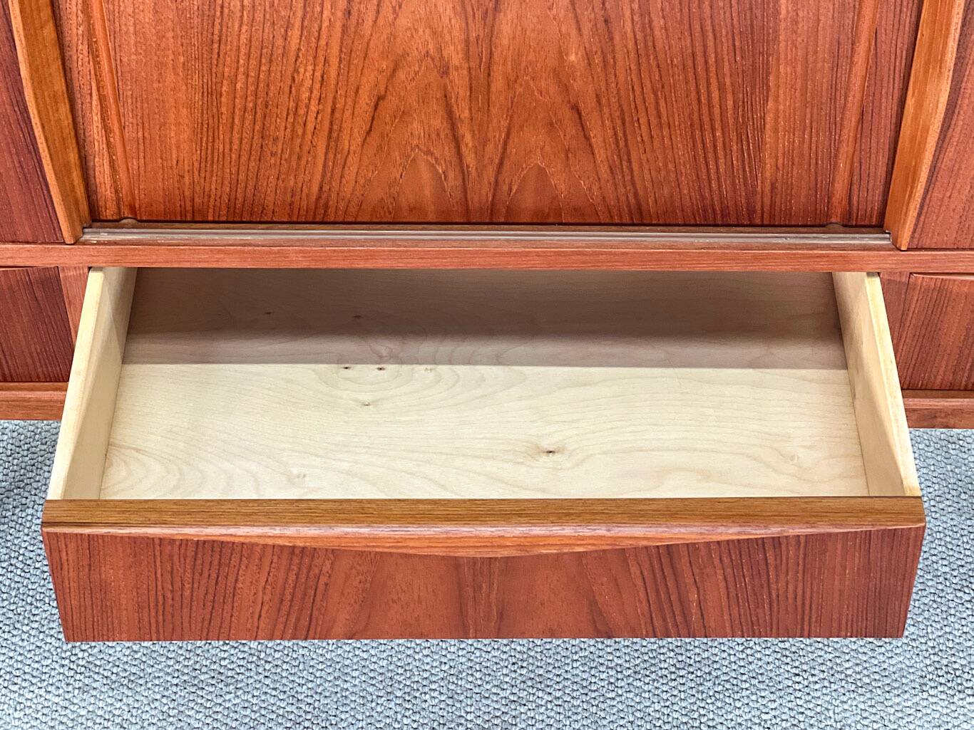 Highboard by E.W. Bach for Sejling Skabe (1960s Denmark)