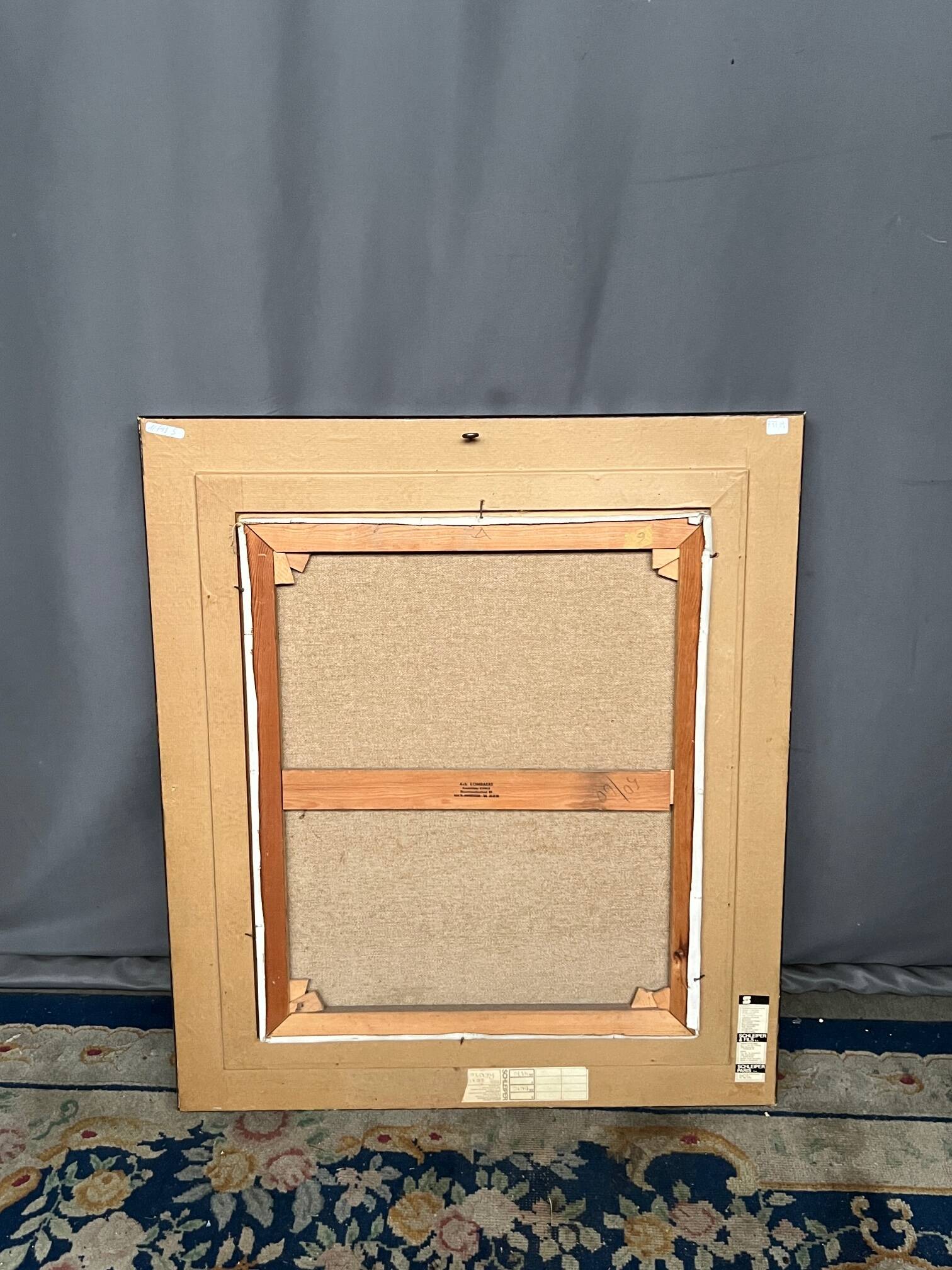 A. Lombaert. Painting "Bouquet".