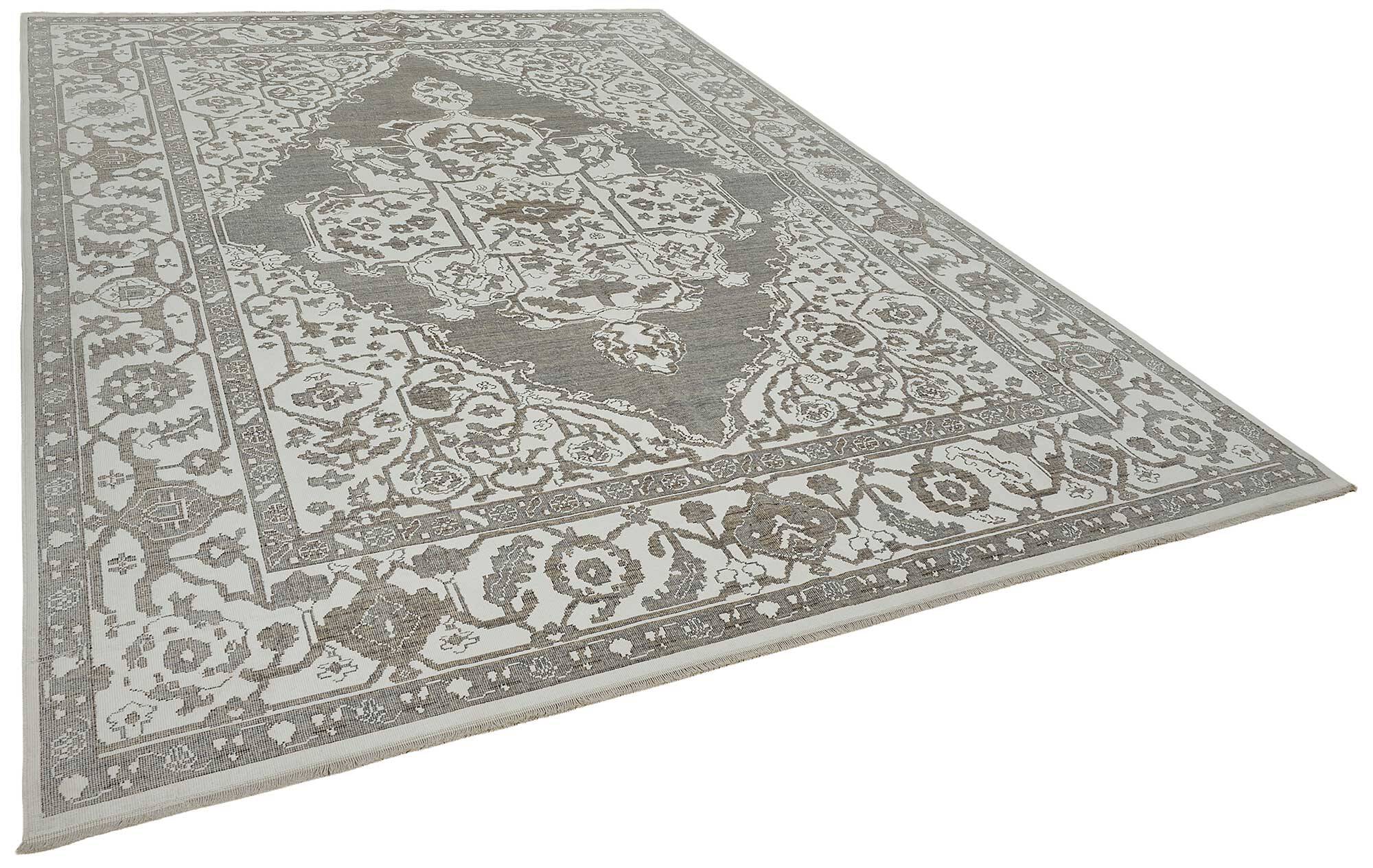 Turkish Handcrafted Loom Oushak Rug 270 cm x 358 cm