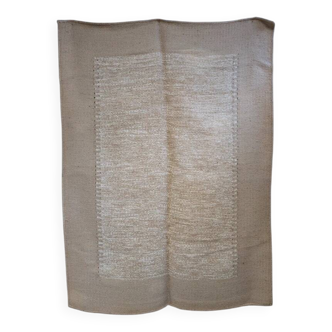 Rug made of natural fibres
