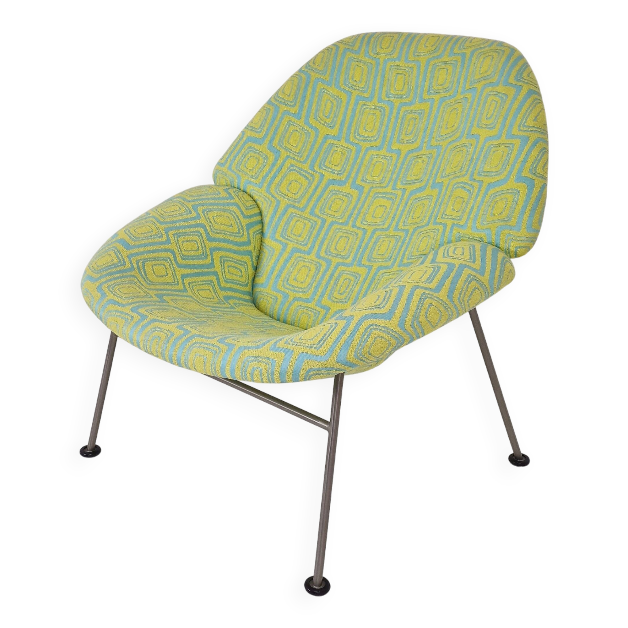 Mid-Century F555 Chair by Pierre Paulin for Artifort, 1980's