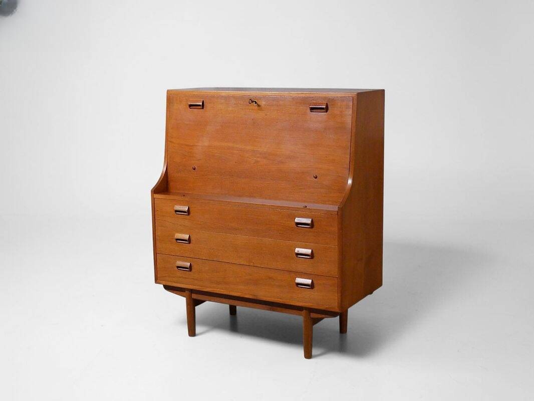 Secretary / Danish Teak Chest of Drawers by Borge Mogensen - Vintage 1960