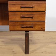 Mid-Century Rosewood Freestanding Desk by Torben Valeur & Henning Jensen for Dyrlund, 1960s