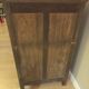 Small table or sideboard in solid cherry wood.