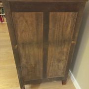 Small table or sideboard in solid cherry wood.