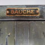 Parisian metallic wardrobe " Bauche "