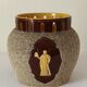 Round ceramic vase from the 1930s
