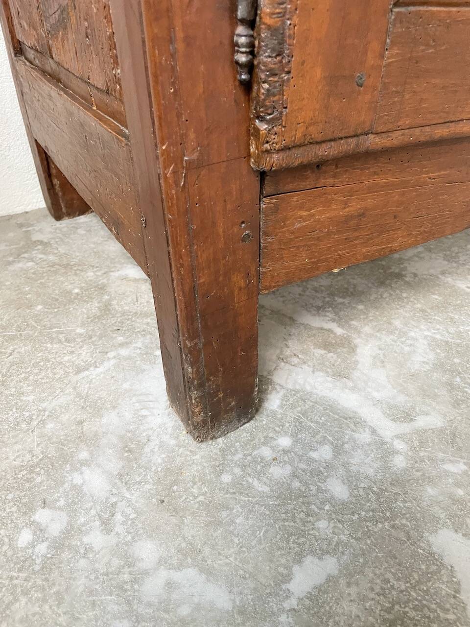 Jam cabinet, folk art furniture, oak, 19th century